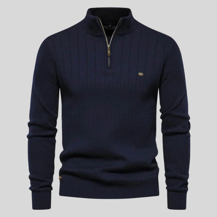 Herren Ugly Weihnachtspullover Vielseitig und Warm in Marineblau