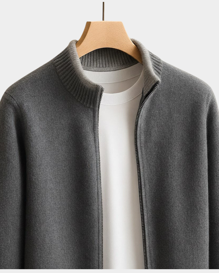 Herren Weihnachts-Cardigan mit italienischem Schnitt (3)