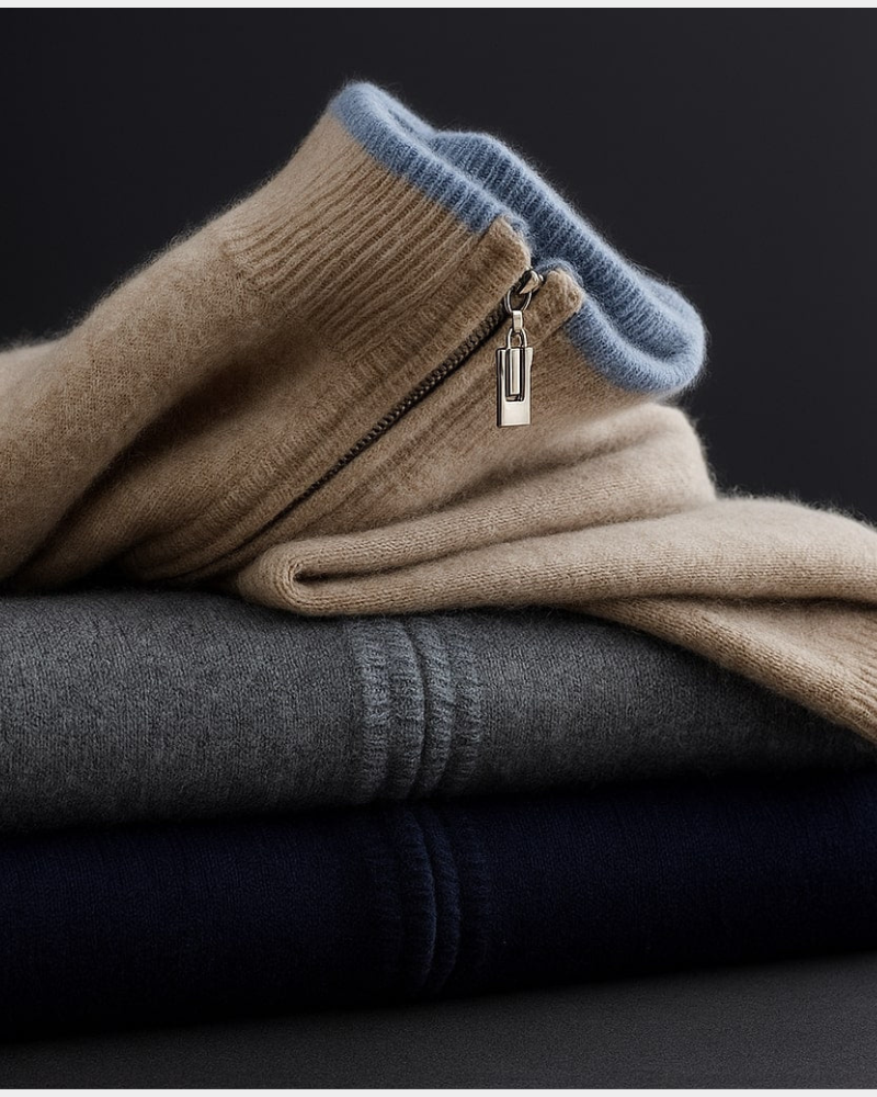 Herren Weihnachts-Cardigan mit italienischem Schnitt (4)