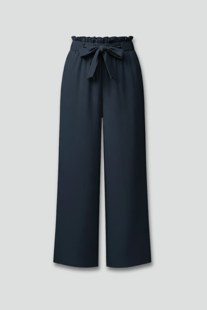 Hilke Palazzo-Sommerhose mit Bindegürtel Foto 1