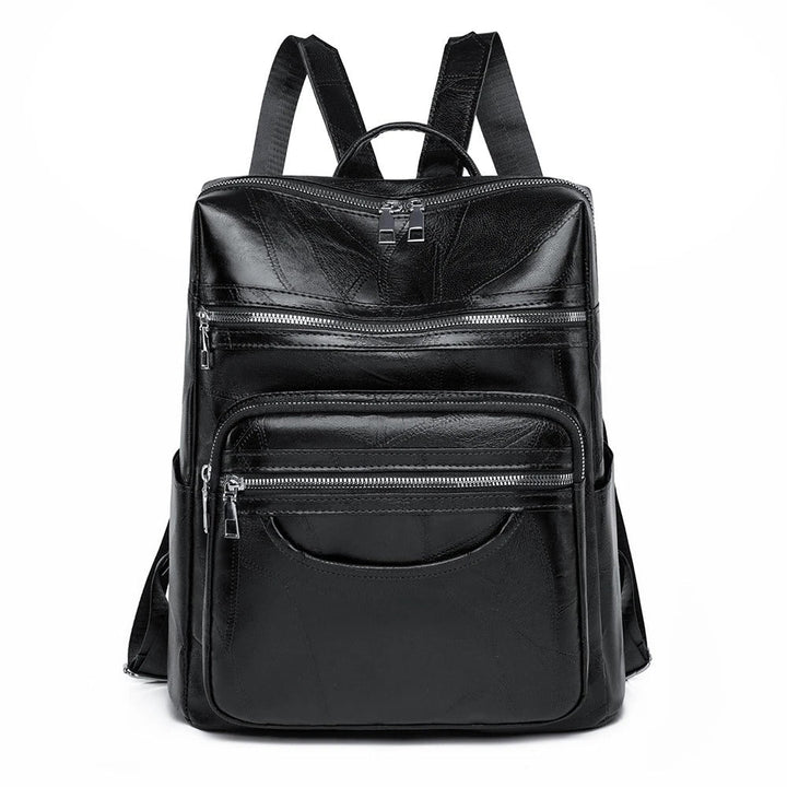 Hiske Eleganter Leder-Rucksack Foto 4