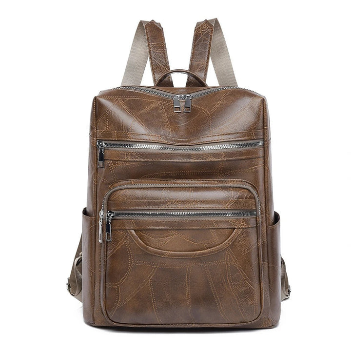 Hiske Eleganter Leder-Rucksack Foto 5