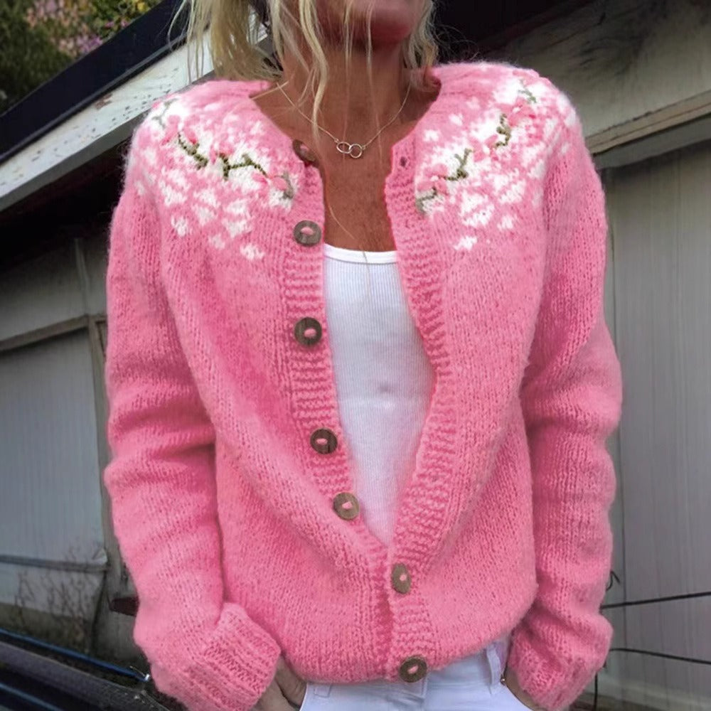 Immie Strickjacke im isländischen Vintage-Muster Foto 3