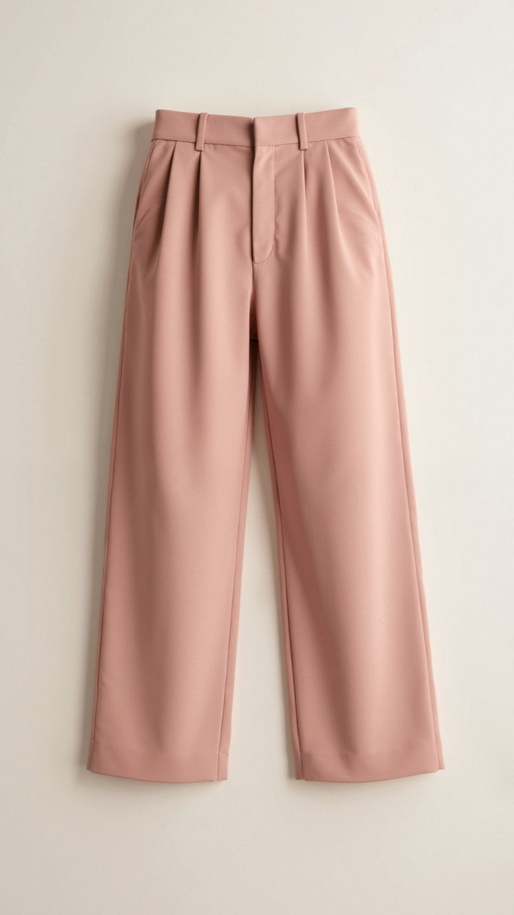 Karlijn Elegante weite Sommerhose mit hohem Bund Foto 9