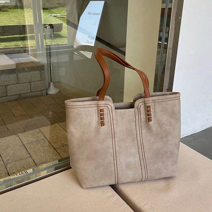 Lolkje Minimalistische Tote Bag aus Kunstleder Foto 1