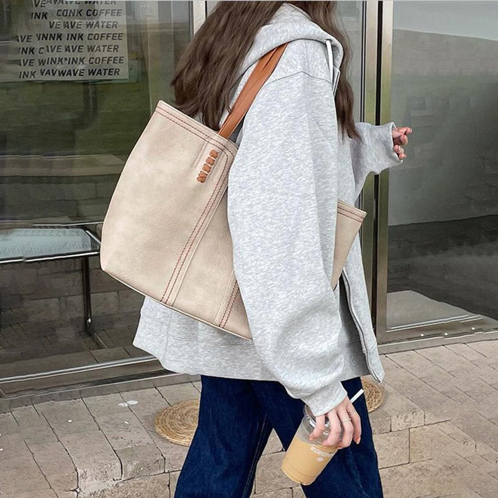 Lolkje Minimalistische Tote Bag aus Kunstleder Foto 3