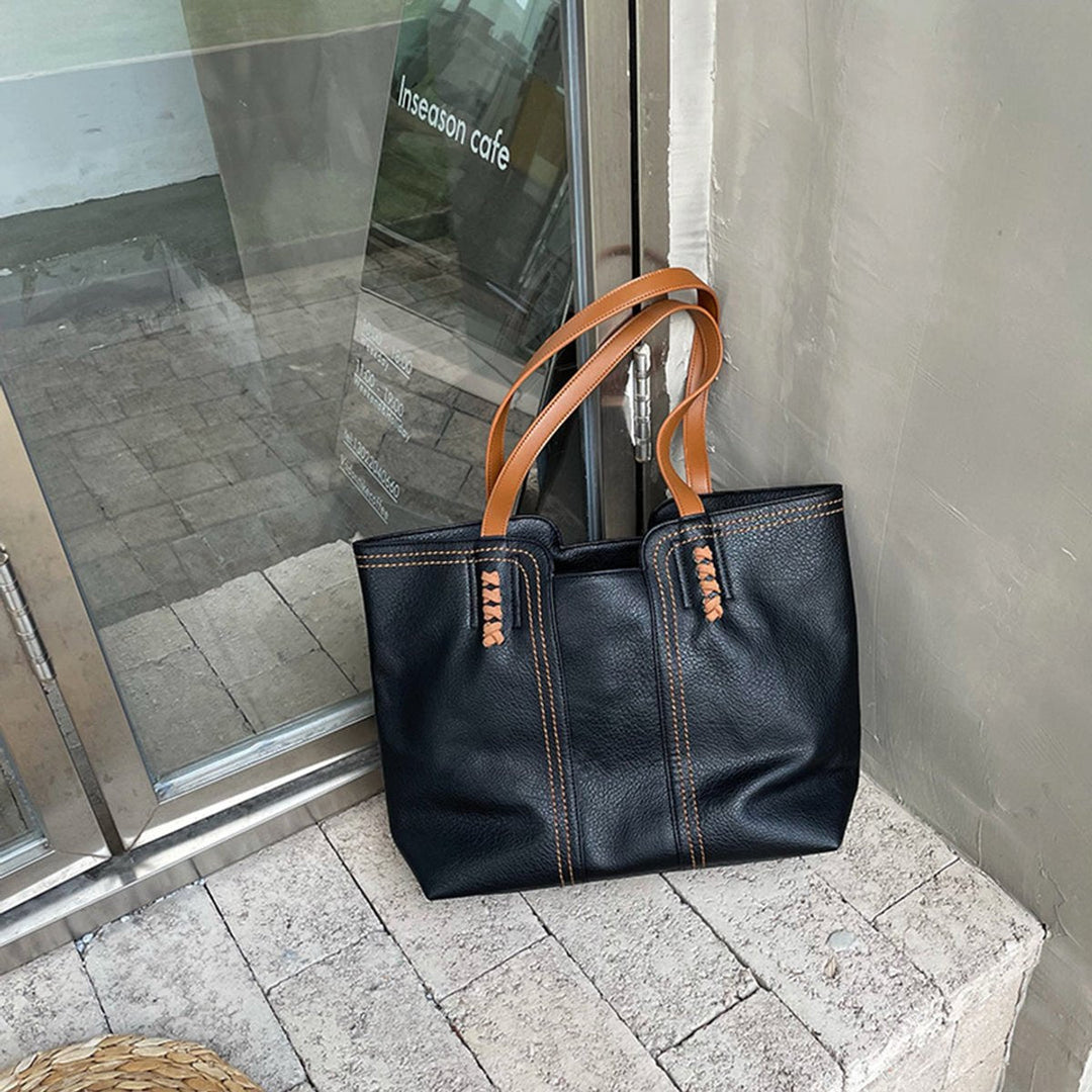 Lolkje Minimalistische Tote Bag aus Kunstleder Foto 7