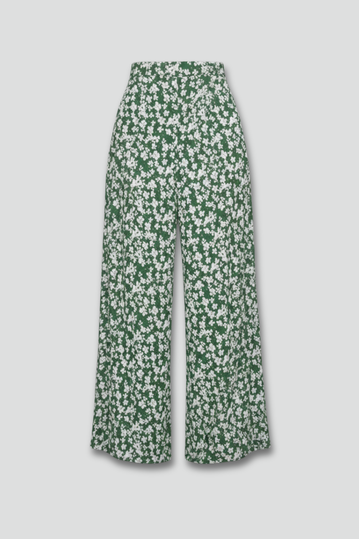 Maaike Palazzo-Sommerhose mit Blumenprint Foto 1