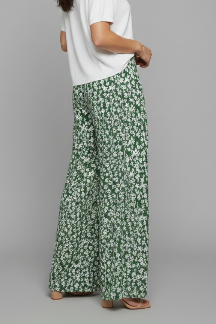 Maaike Palazzo-Sommerhose mit Blumenprint Foto 2