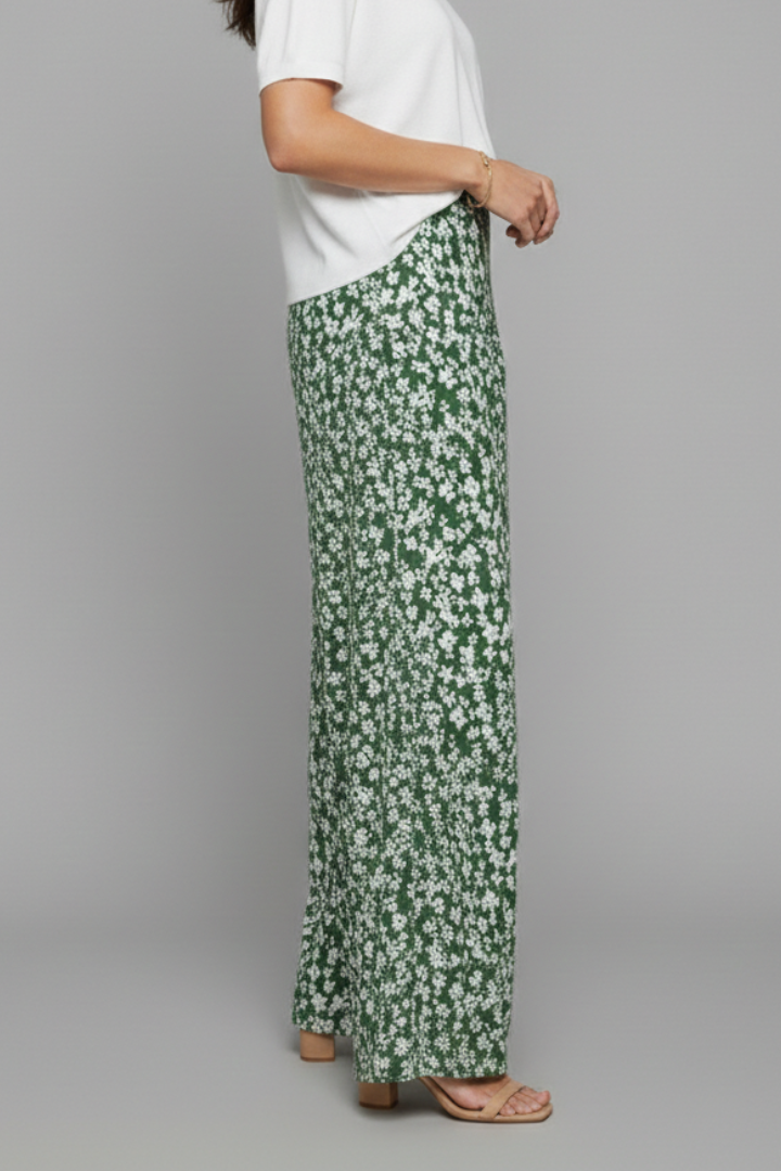 Maaike Palazzo-Sommerhose mit Blumenprint Foto 3