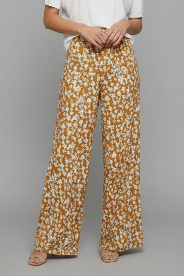 Maaike Palazzo-Sommerhose mit Blumenprint Foto 6