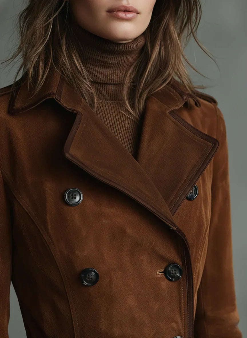 Warmer Damen Wintermantel zeitlos elegant (2)