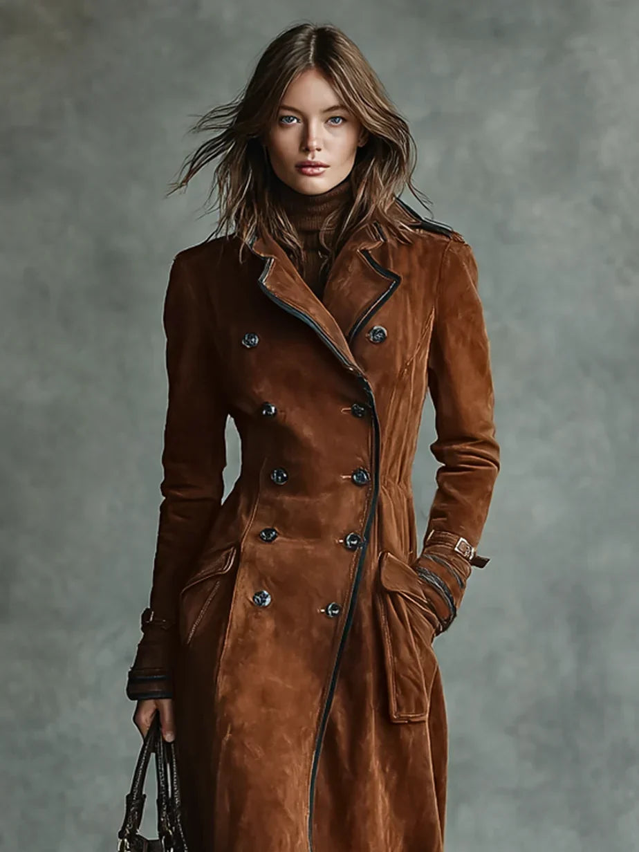 Warmer Damen Wintermantel zeitlos elegant (4)