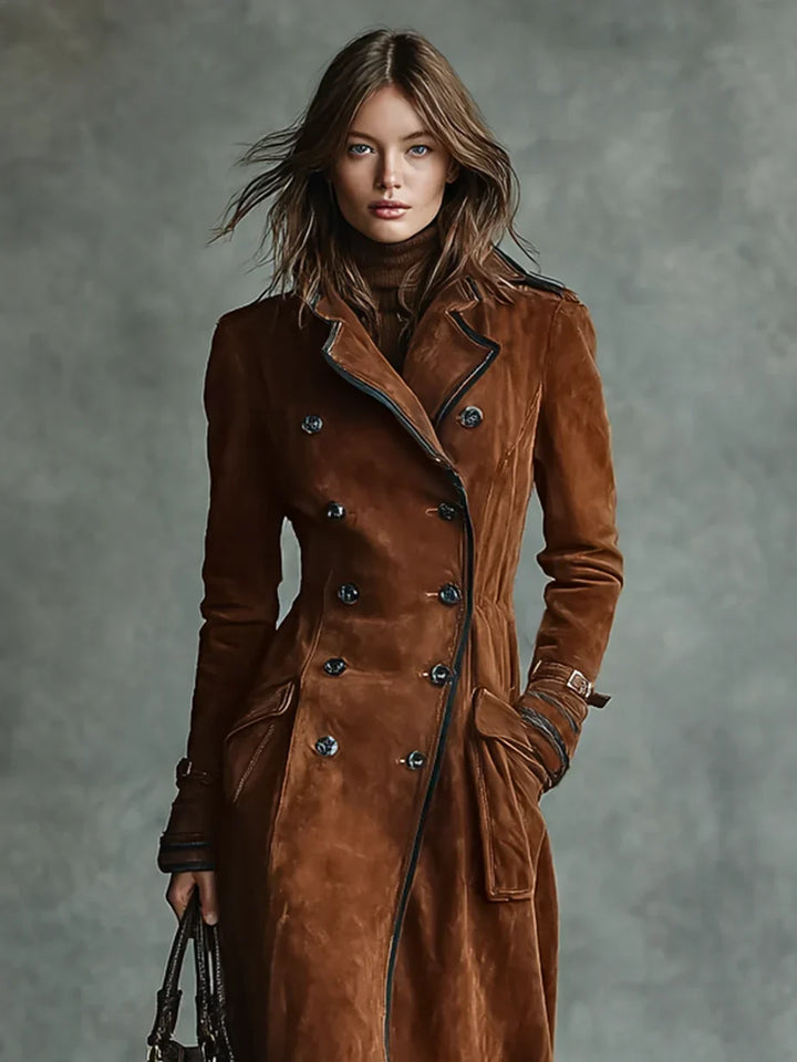 Warmer Damen Wintermantel zeitlos elegant (4)
