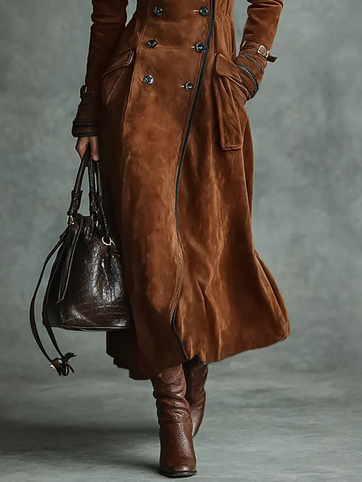 Warmer Damen Wintermantel zeitlos elegant (5)