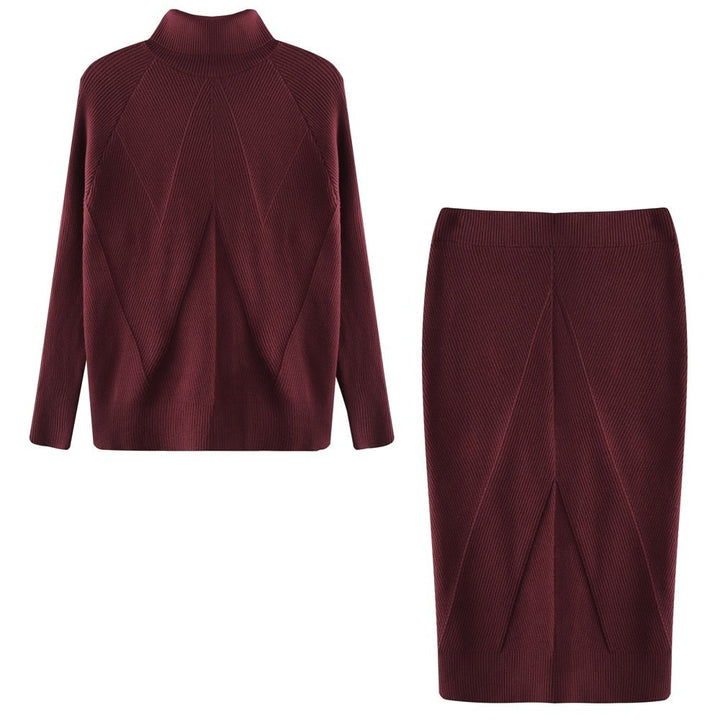 Weiches Damen Strickkleid für Herbsttage (13)