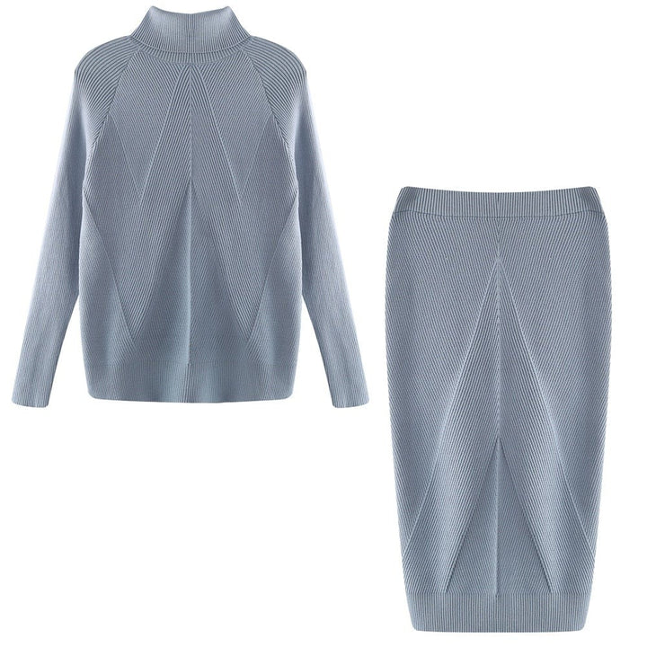 Weiches Damen Strickkleid für Herbsttage (6)