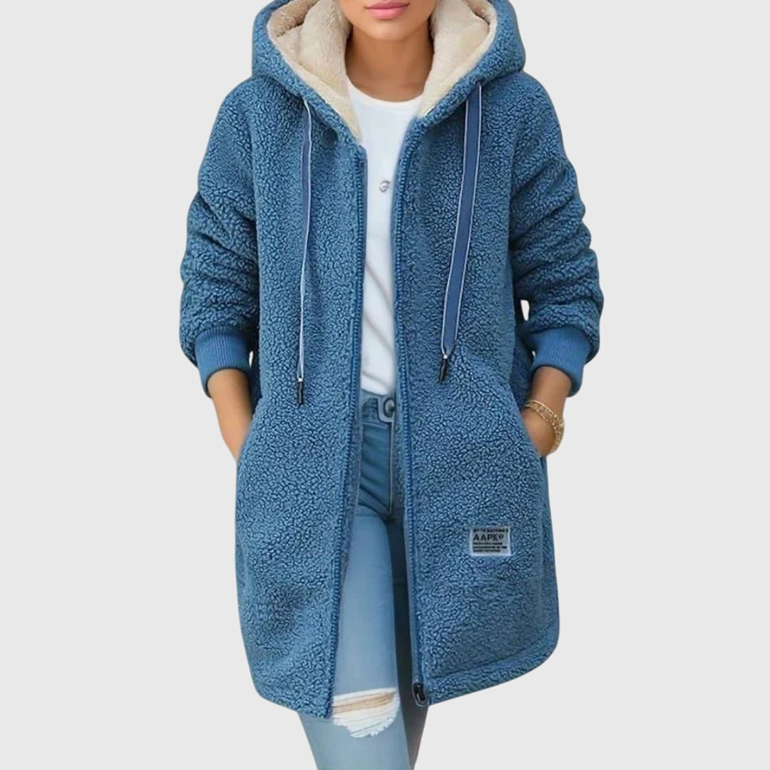 Wendelien Kuschelige Fleecejacke für Damen Foto 1