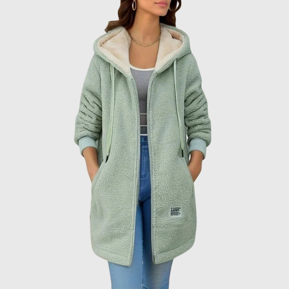 Wendelien Kuschelige Fleecejacke für Damen Foto 2