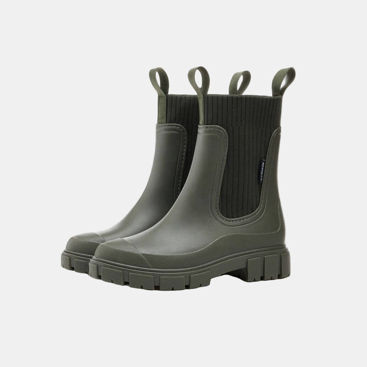 Winterstiefel Damen wasserdicht rutschfest in Grün