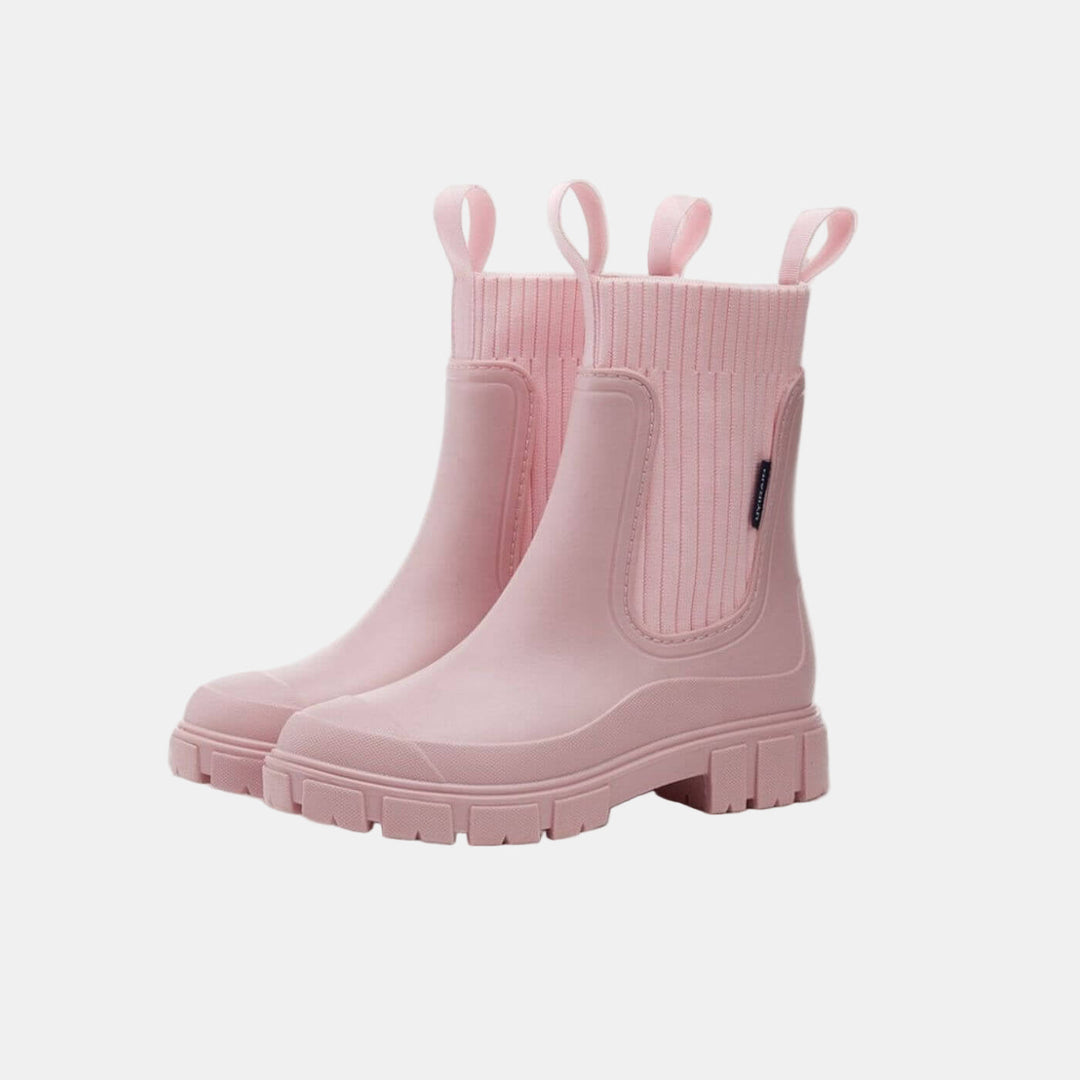 Winterstiefel Damen wasserdicht rutschfest in Rosa