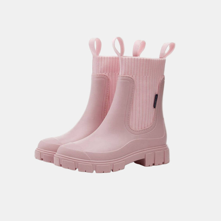 Winterstiefel Damen wasserdicht rutschfest in Rosa