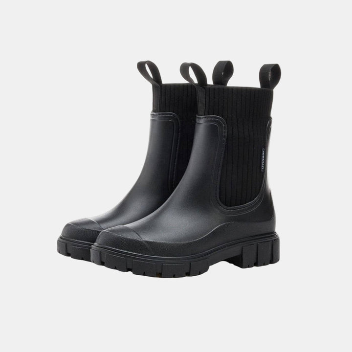 Winterstiefel Damen wasserdicht rutschfest in Schwarz